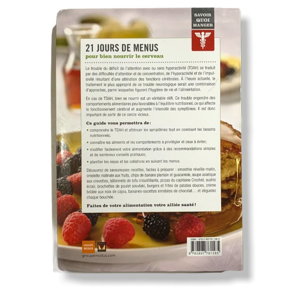 BOGO - TDAH: 21 jours de menus, Paperback - Picture 5 of 5